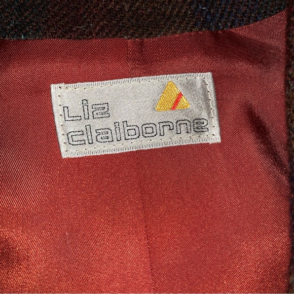 v i n t a g e :: Unique 70s Striped Wool Tweed Blazer ILGWU Union - Picture 9 of 14